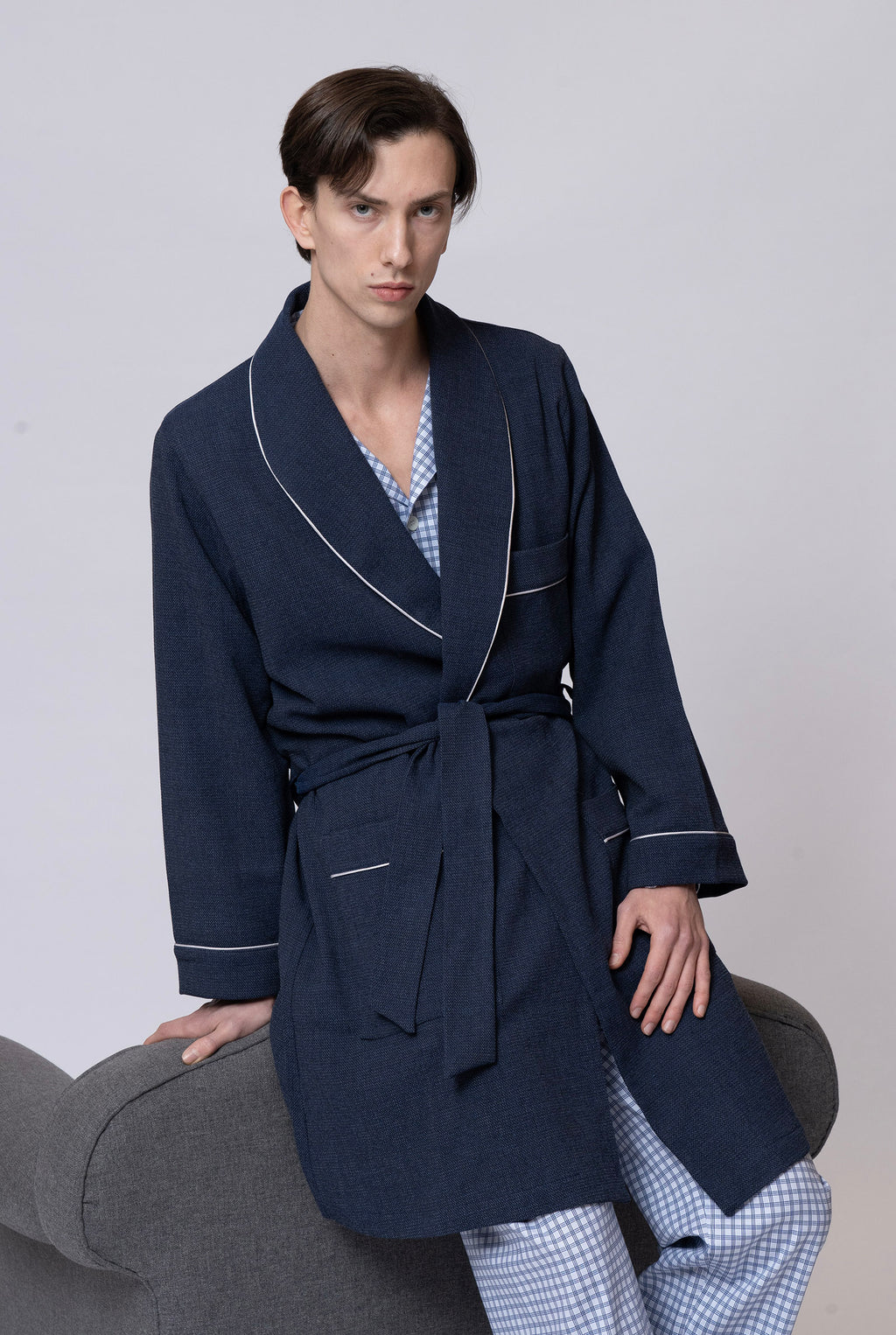 Vestaglia Uomo Cashmere Vestaglia Da Camera Uomo Invernale