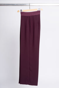 Bordeaux Crepe Tuxedo