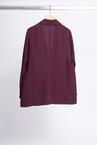 Bordeaux Crepe Tuxedo
