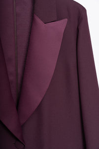Bordeaux Crepe Tuxedo