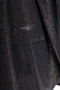 Giacca con Paillettes Nero