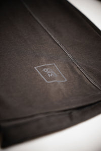 Green Trace Merino Wool Navy T-Shirt