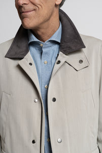 Giubbotto in Tessuto Loro Piana Rain Sistem® - Realizzabile Anche Su Misura