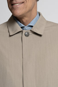 Trench coat in Loro Piana Rain System® fabric - Also available to measure