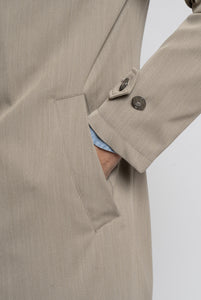Trench coat in Loro Piana Rain System® fabric - Also available to measure