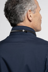 Field Jacket impermeabile traspirante colore Blu