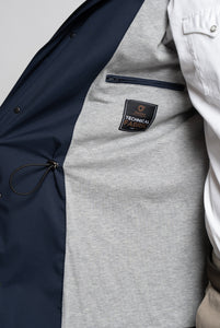 Field Jacket impermeabile traspirante colore Blu
