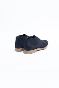 Blaue Slippers