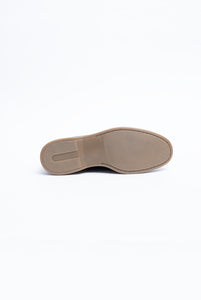 Blaue Slippers