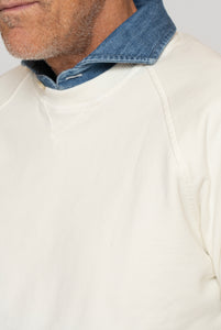 Cream Cotton Sweatshirt