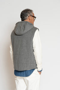 Weste in Loro Piana Green Storm System Fabric