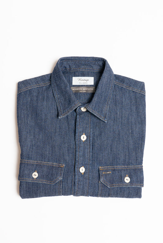 Bolzonella Dark Denim Shirt