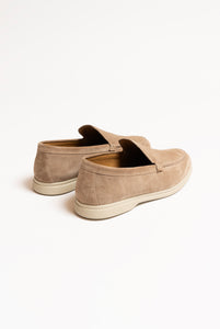 Mocassino suede Beige
