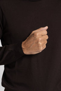 Super Fine Royal Merino Wool Cream Turtleneck