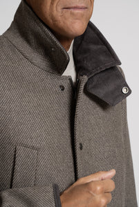 Giubbotto in Tessuto Loro Piana Rain Sistem® - Realizzabile Anche Su Misura