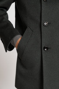 Cappotto Doppiopetto in Puro Cashmere Verdone