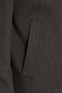 Cappotto in Tessuto Loro Piana Capolavoro Marrone Melange - Realizzabile Anche Su Misura