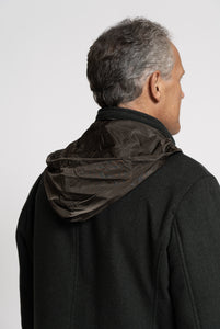 Giaccone in tessuto Green Storm System® Loro Piana Navy - Realizzabile Anche Su Misura