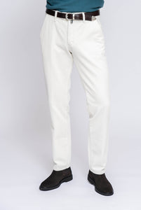 Cream corduroy trousers