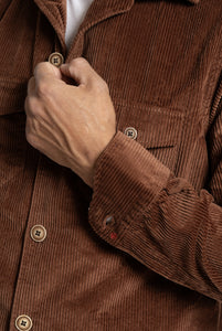 Overshirt  Bolzonella in Velluto Bruciato