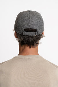 Cap in Shetland Moon Grigio Scuro