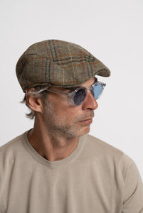 Coppola in Shetland Moon Check Marrone