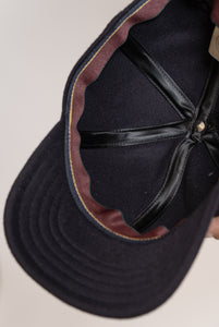 Cap in Cashmere Blend Navy