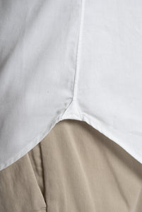 Bolzonella Shirt in White Denim