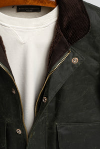 Manifatture Ceccarelli Alligator Vest Verde Militare