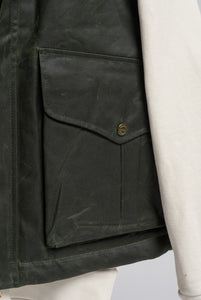 Manifatture Ceccarelli Alligator Vest Verde Militare