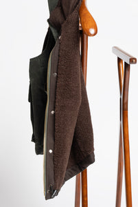 Manifatture Ceccarelli Alligator Vest Verde Militare