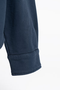 Navy Winter Cotton Overshirt