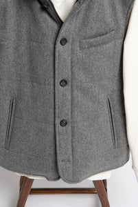 Weste in Loro Piana Green Storm System Fabric