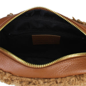 Barbara-Tasche aus Öko-Pelzleder