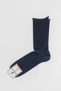 Calza Gallo Donna Blu Scuro effetto Glitterato