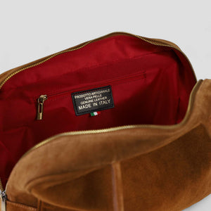 Borsa Rea in Pelle Scamosciata