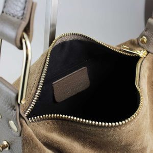 Borsa MIlly in Pelle Scamosciata