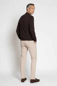 Super Fine Royal Merino Wool Cream Turtleneck