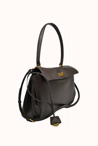 Borsa Zoe in vitello anticato spazzolato