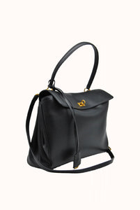 Borsa Zoe in vitello anticato spazzolato