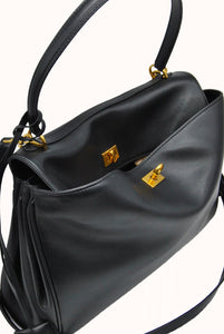 Borsa Zoe in vitello anticato spazzolato