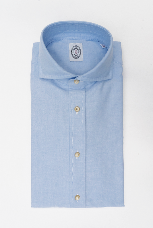 Bolzonella Shirt in White Denim