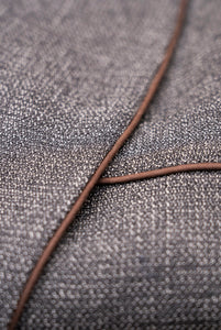 Vestaglia in lana natural stretch grigio