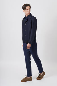 Green Trace Merino Wool Overshirt