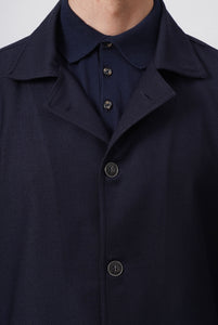 Green Trace Merino Wool Overshirt