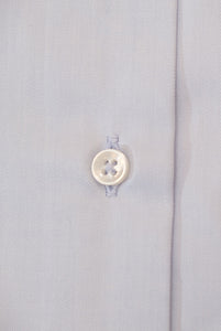 Camicia Regular Fit Azzurra Collo Francese