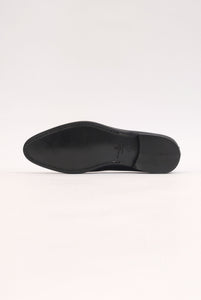 Loafer aus schwarzem Kalbsleder