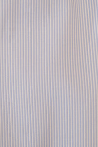 Camicia Regular Fit Riga Fine Azzurra Collo Francese