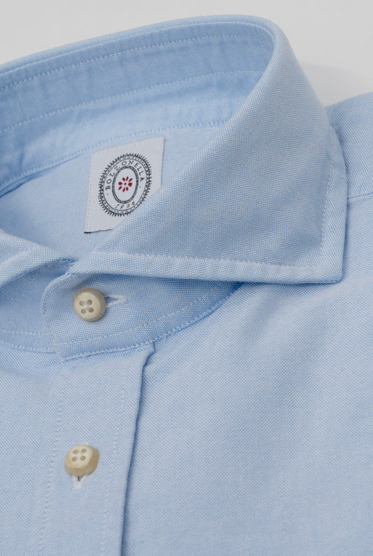 Bolzonella Shirt in White Denim