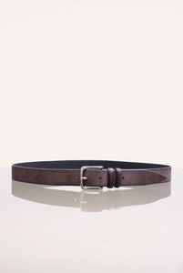 Dark Brown vintage treatment belt